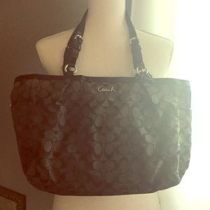 Black Coach Tote